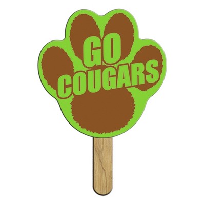 Paw Print Stock Shape Mini Fan