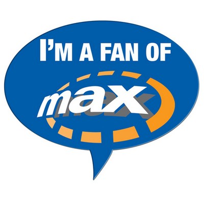 Thought Bubble Hand Fan Without Stick