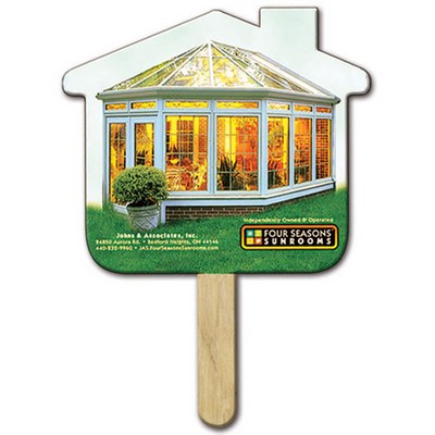 House Stock Shape Mini Fan