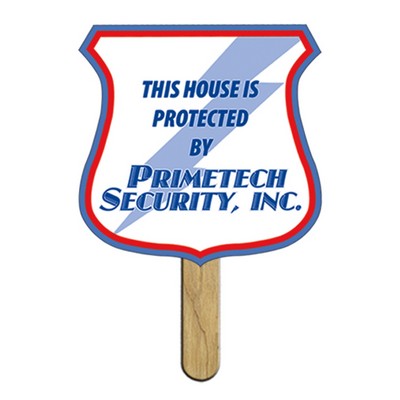 Shield Stock Shape Mini Fan